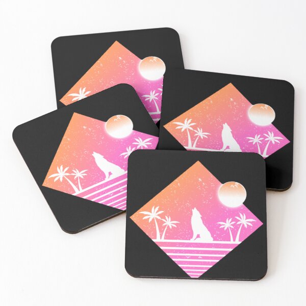 Artikelvorschau, Retrowave Coyote Orange entworfen und verkauft von Legendario00.
