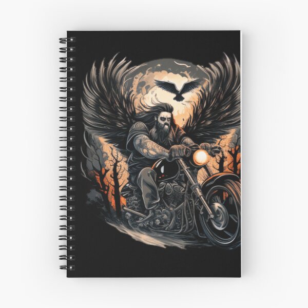 Item preview, Hell Biker - Motorcycle Rider designed and sold by EnzoVectorism.