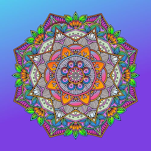 Star Mandalas 052 (Style:6)