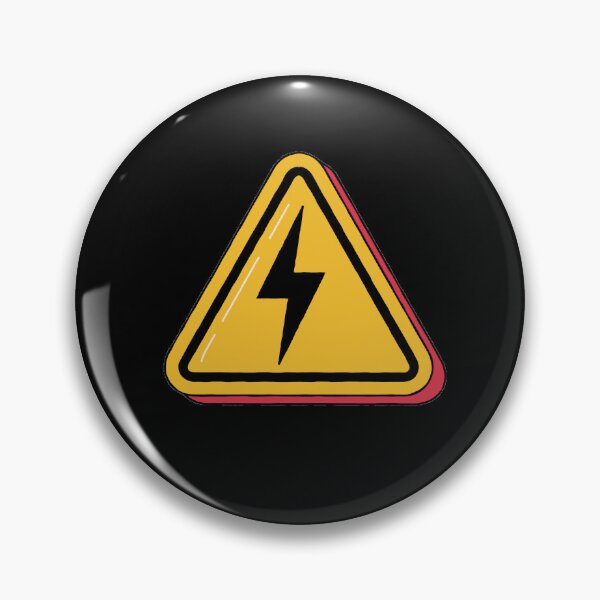 Item preview, Electricity Warning Symbol designed and sold by Joy Poddar.
