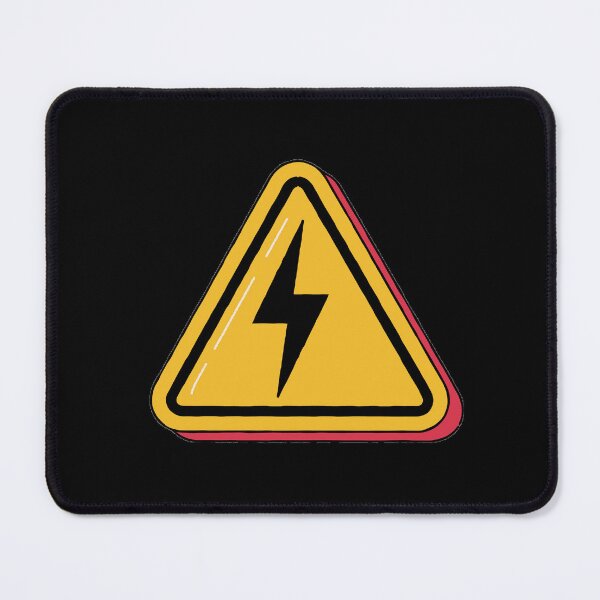Item preview, Electricity Warning Symbol designed and sold by Joy Poddar.