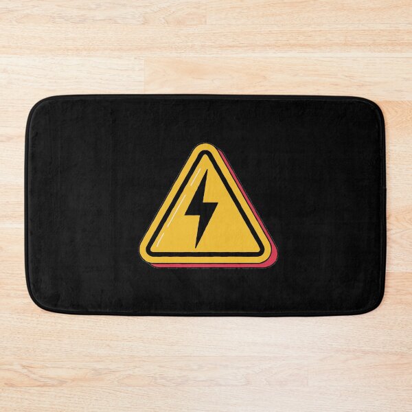 Item preview, Electricity Warning Symbol designed and sold by Joy Poddar.