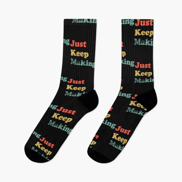 Item preview, Just Keep Making designed and sold by LadySaltwater.