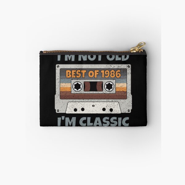 Item preview, I'M NOT OLD I'M CLASSIC BEST OF 1986 RETRO VINTAGE FUNNY DISTRESSED CASSETTE BIRTHDAY GIFT designed and sold by Kipcio.