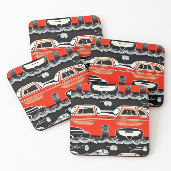 Item preview, Retro vintage car 23 designed and sold by artstore911.