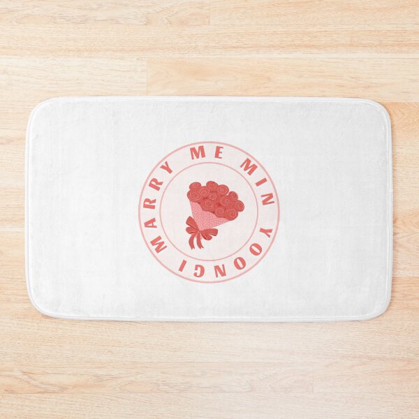 Item preview, Colorful marry me yoongi logo designed and sold by Juditicona.