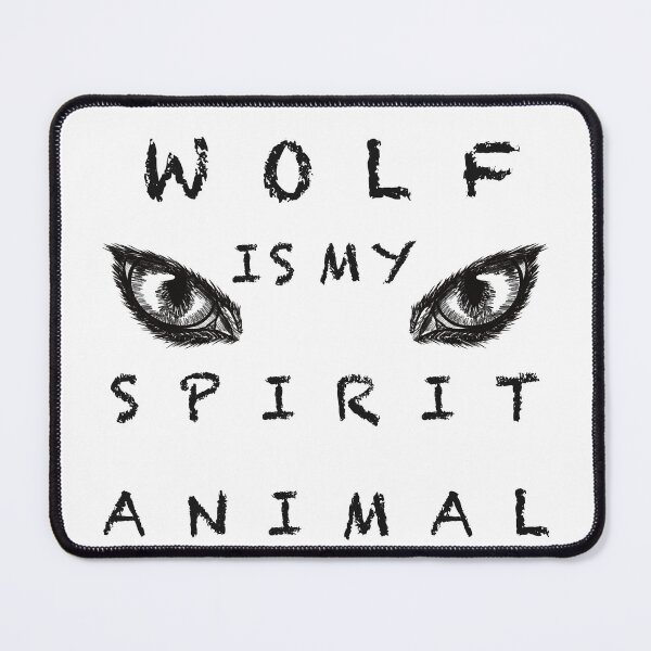Item preview, Wolf is my spirit animal designed and sold by Xatutik.art.