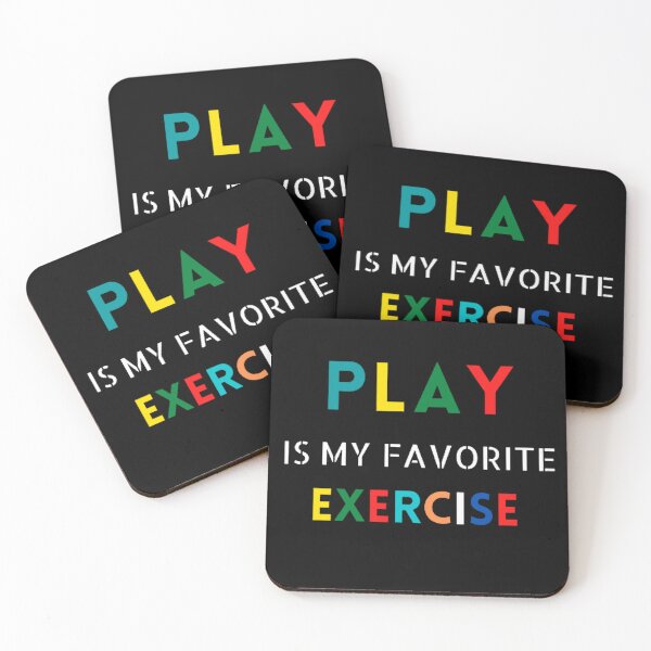 Item preview, Funny Play Is My Favorite Exercise,Physical Therapy PT Month designed and sold by mystylecorner.