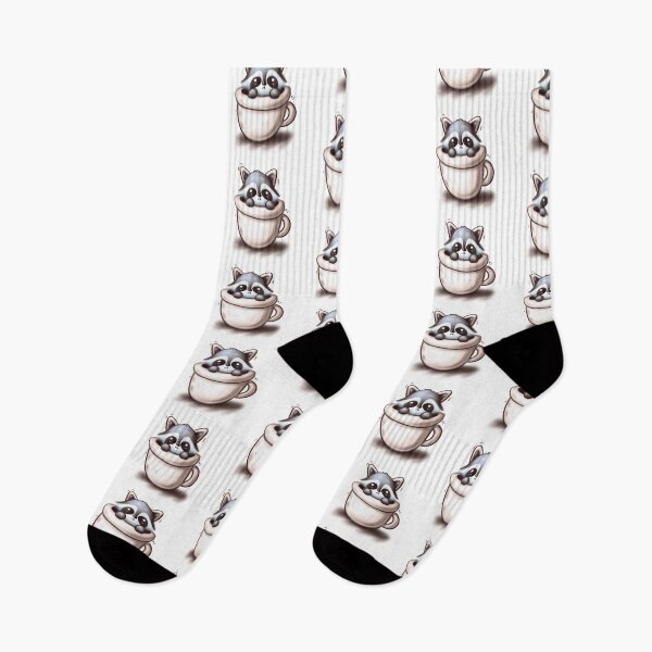 Item preview, Raccoon in a Cup designed and sold by Vanfo.