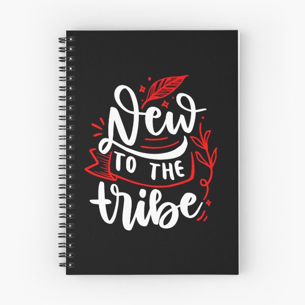 Item preview, New To The Tribe - White & Red Quotes designed and sold by jwebmarket.