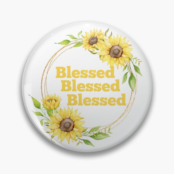 Item preview, Sunflowers Blessed, blessed, gift for sunflower lovers,  sunflowers, - sunflowers  designed and sold by K.M. Creations.