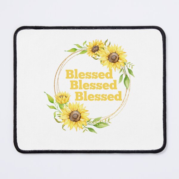 Item preview, Sunflowers Blessed, blessed, gift for sunflower lovers, sunflowers, - sunflowers designed and sold by K.M. Creations.