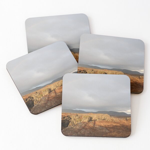 Item preview, Thingvellir National Park Iceland Rainbow designed and sold by Emceetina4.