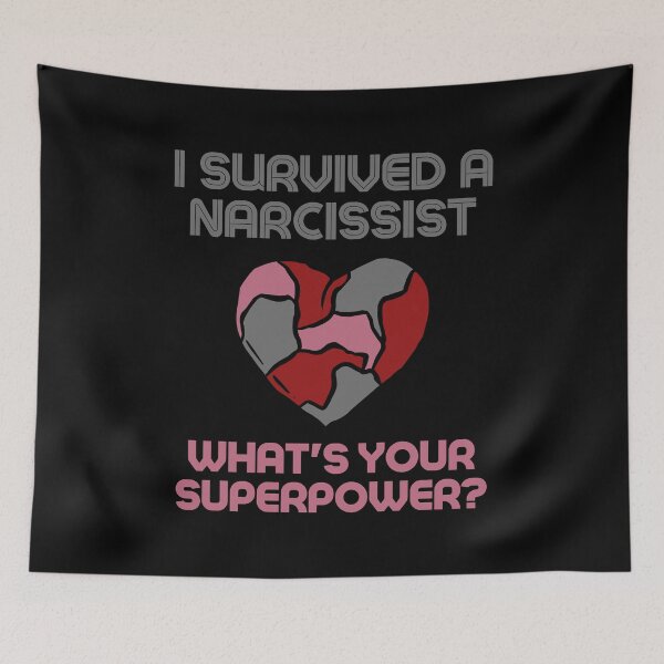 Item preview, I Survived A Narcissist designed and sold by RockBeeDesigns.