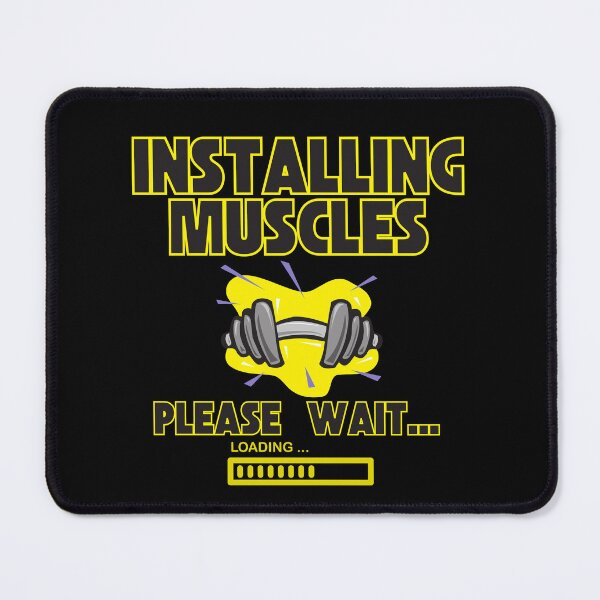 Item preview, INSTALLING MUSCLES PLEASE WAIT... designed and sold by hijasminflower.