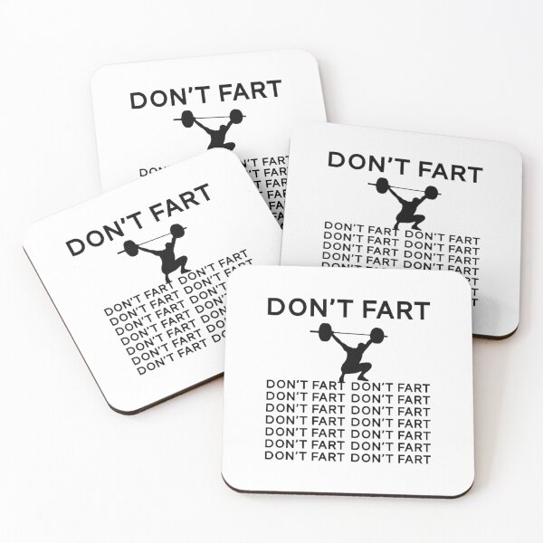 Item preview, Don't fart! designed and sold by Gym Designs.