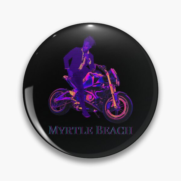Item preview, Myrtle Beach Black Bike Week 90s style designed and sold by trendingatees.