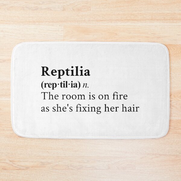 Item preview, Reptilia by The Strokes designed and sold by StickTheSong.