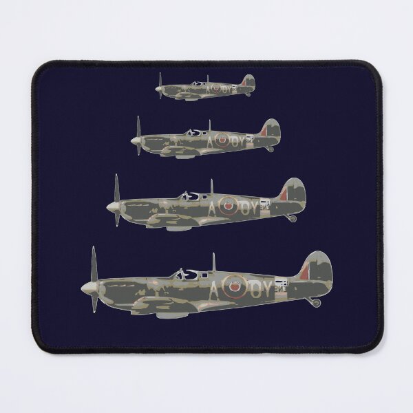 Item preview, Spitfire Supermarine Retro Design - Gift Pilot designed and sold by FouDeeziner.