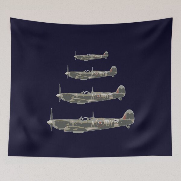 Item preview, Spitfire Supermarine Retro Design - Gift Pilot designed and sold by FouDeeziner.