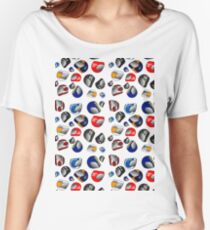 70's Racing helmets. Women's Relaxed Fit T-Shirt