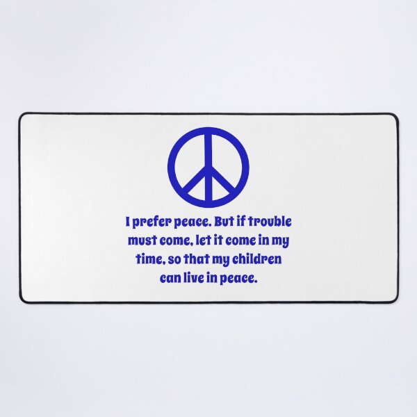 Item preview, I Prefer Peace designed and sold by CrankyOldDude.