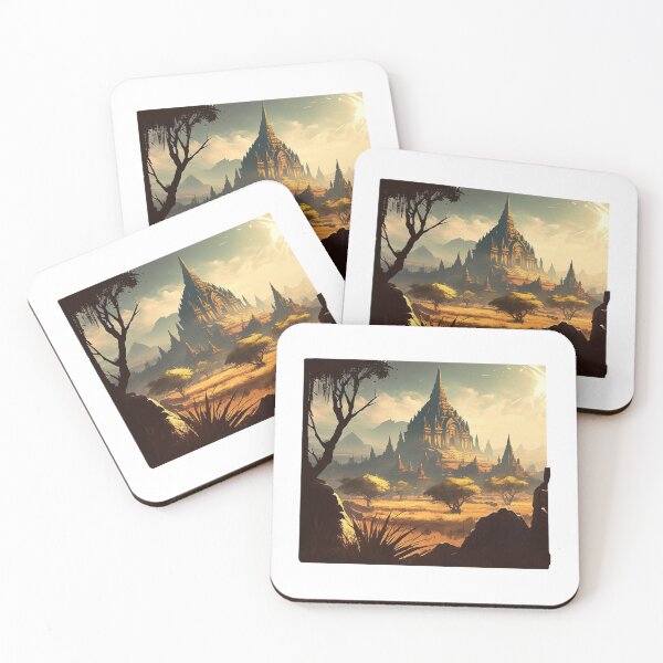 Item preview, Old Temple in Jungle, sticker designed and sold by CosmicCritters.