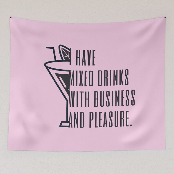 Item preview, I Have Mixed Drinks Funny Drinking Saying designed and sold by SunfullyYours.