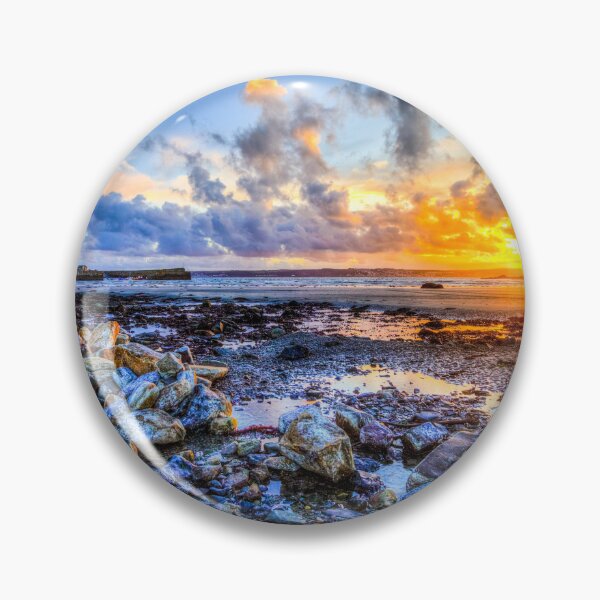 Item preview, St Michael's Mount Cornwall Sunset Over Penzance designed and sold by Paul Thompson Photography.