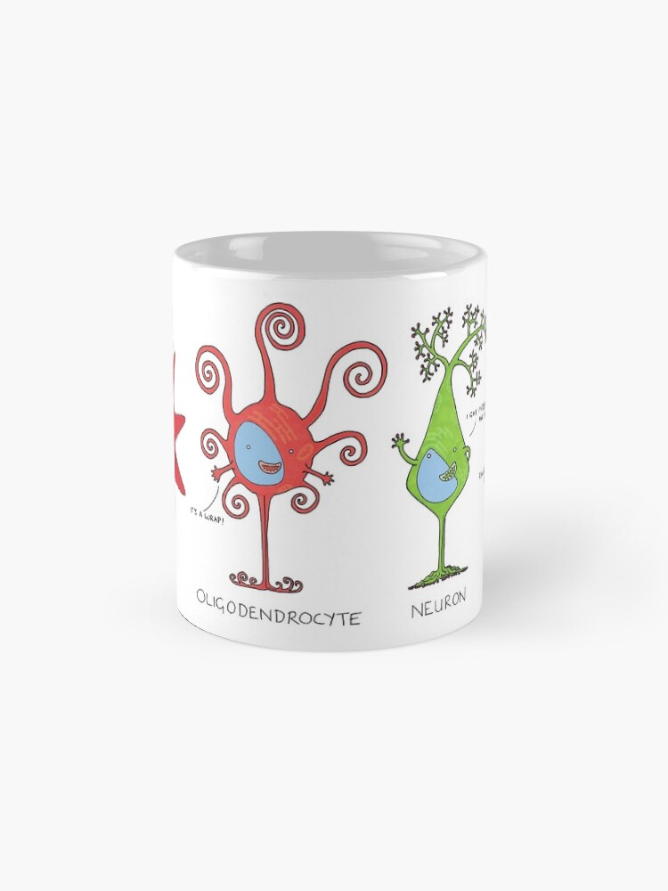Alternate view of Meet your brain cells! - WIDE Mug
