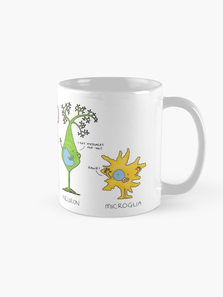 Alternate view of Meet your brain cells! - WIDE Mug