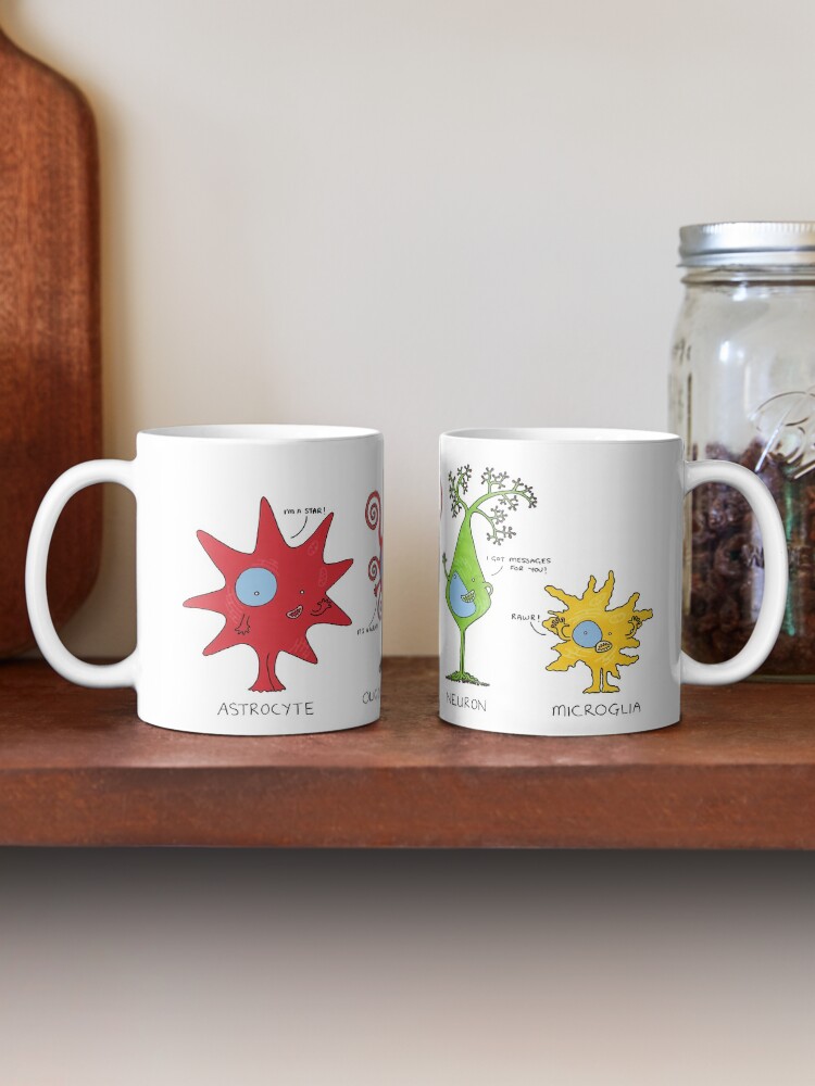 Alternate view of Meet your brain cells! - WIDE Mug