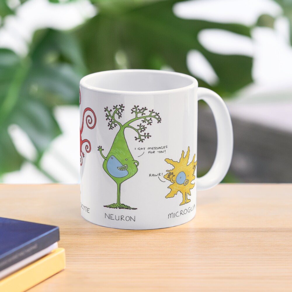 Meet your brain cells! - WIDE Mug