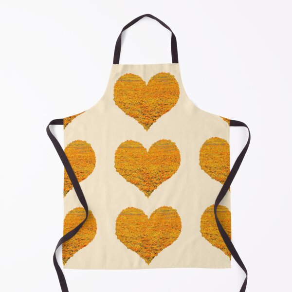 Item preview, Valentine's Day Flower Heart- Poppies and Goldfields designed and sold by MH65Designs.