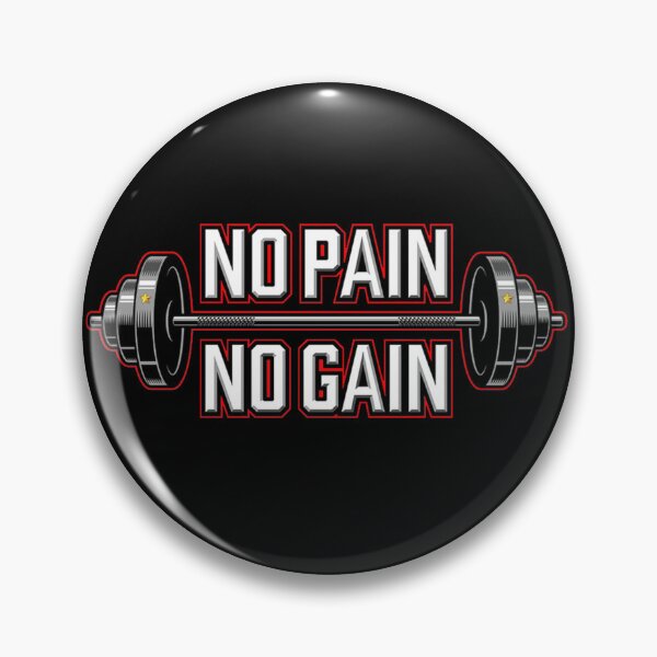 Item preview, NO pain NO gain designed and sold by Gym Designs.