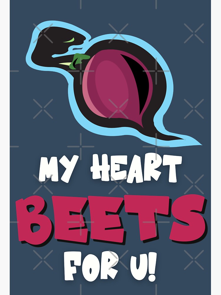 Funny Valentines You Make My Heart Beet GIF