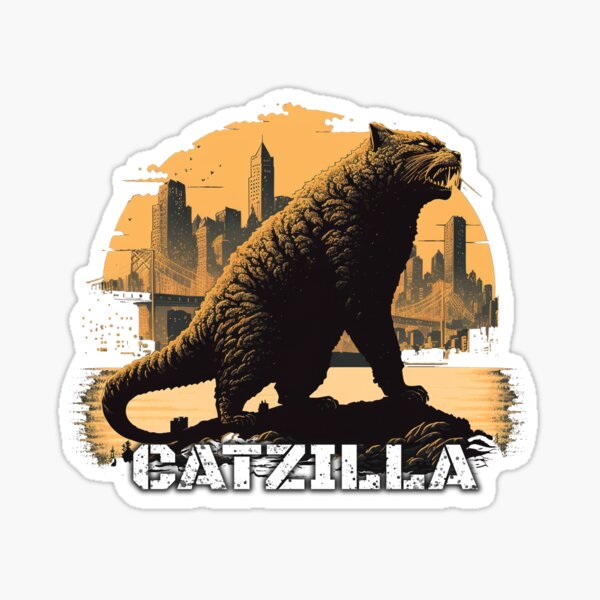 Item preview, Catzilla designed and sold by MeditationMind.