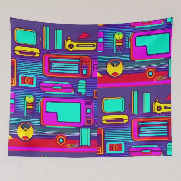 Item preview, 80’s Retro Tech Vibes 72 designed and sold by Benito Del Ray.