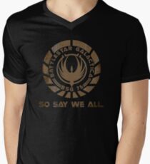 So Say We All Men's V-Neck T-Shirt