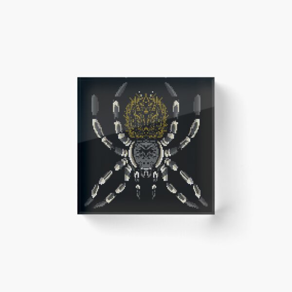 Aperçu de l'œuvre Tarantula Pixel Art 6 créée et vendue par IgorAndMore.