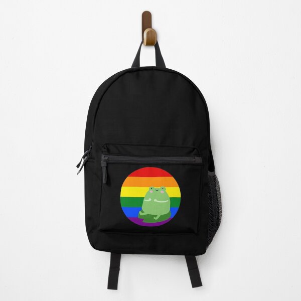 Item preview, Pride flag frog designed and sold by RandomlyRainbow.