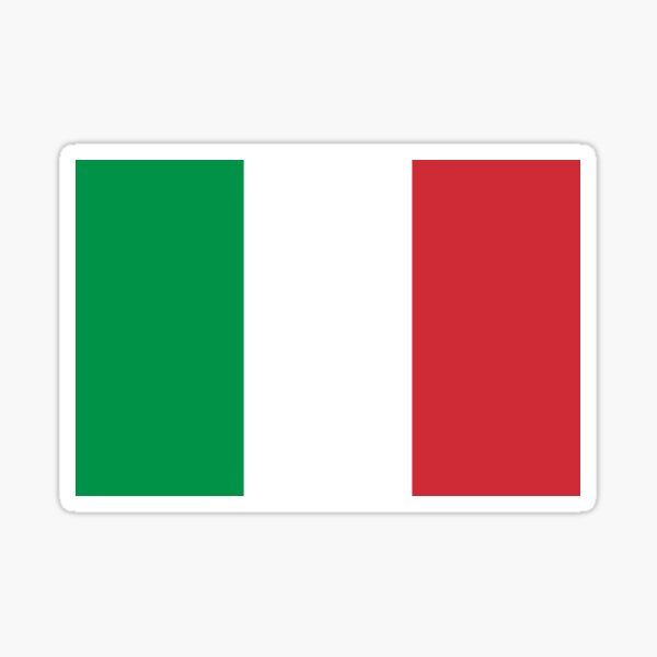 Sticker Drapeau Italie Italien