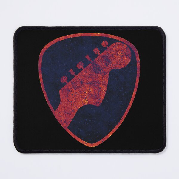 Item preview, Distressed Fire Guitar Pick designed and sold by JDHardie.