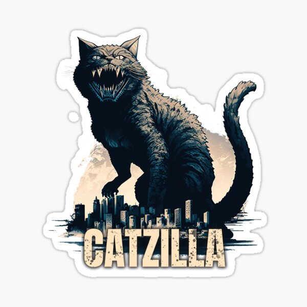 Item preview, Catzilla designed and sold by MeditationMind.