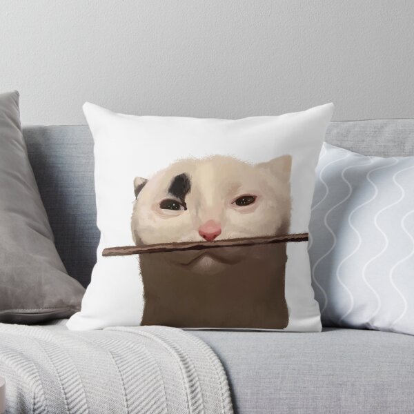 Cat Meme Pillow Cases, Meme Cushion Covers