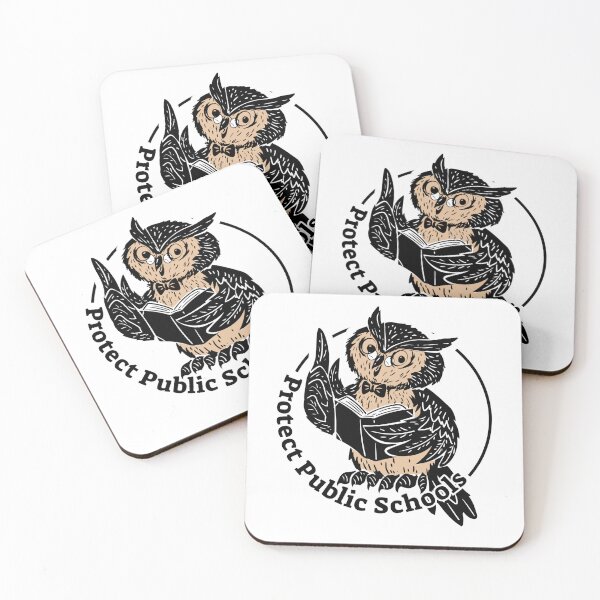 Item preview, Protect Public Schools Wise Owl Teacher Appreciation  designed and sold by The Junto Shop.