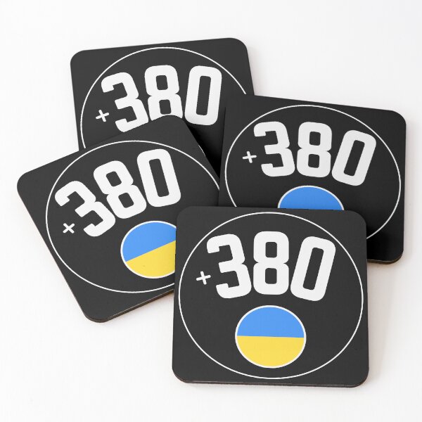 Item preview, UKRAINE country code +380 badge designed and sold by LeddsoDello.