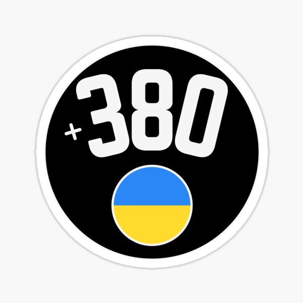 ukraine-country-code-380-badge-sticker-for-sale-by-leddsodello