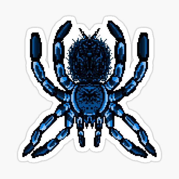 Item preview, Tarantula Pixel Art 17 designed and sold by IgorAndMore.