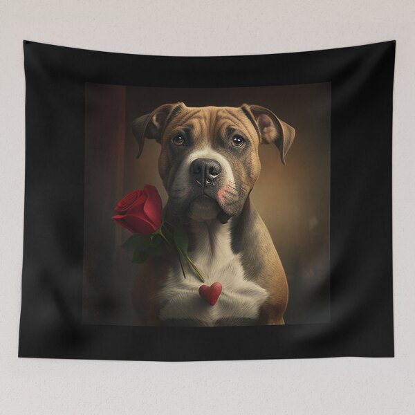 Item preview, Valentine Dog Boxer designed and sold by apuppyfeed.